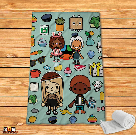Fleece Blanket Toca Boca