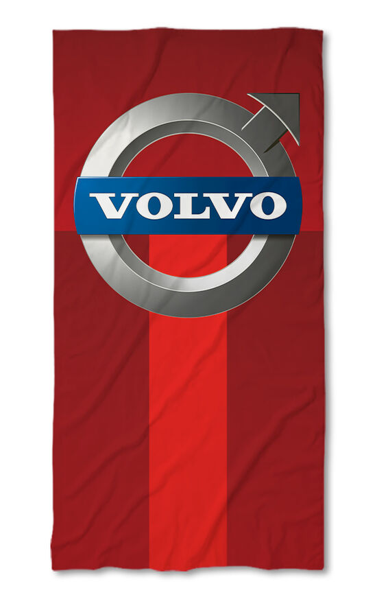 Beach Towel Volvo logo