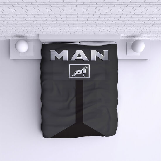 Bed Cover MAN logo
