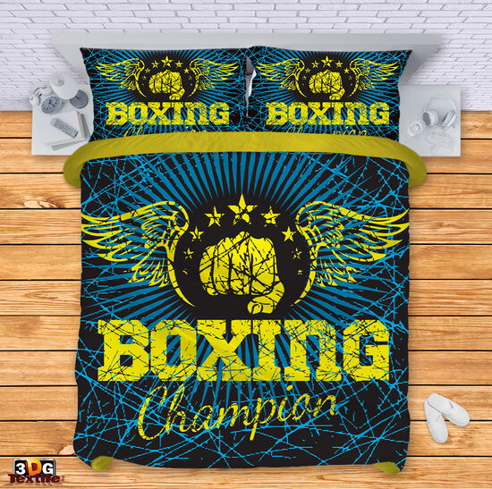 Bed Linen Boxing blue
