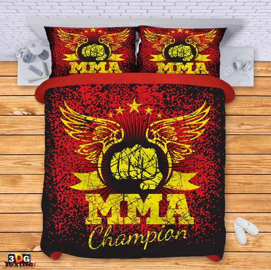 Bed Linen MMA red