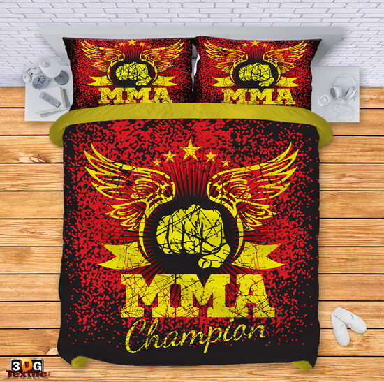 Bed Linen MMA red