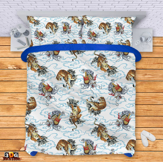Bed Linen Tiger and Dragon