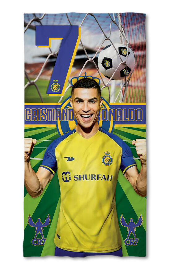 Beach Towel Ronaldo Al Nassr 2
