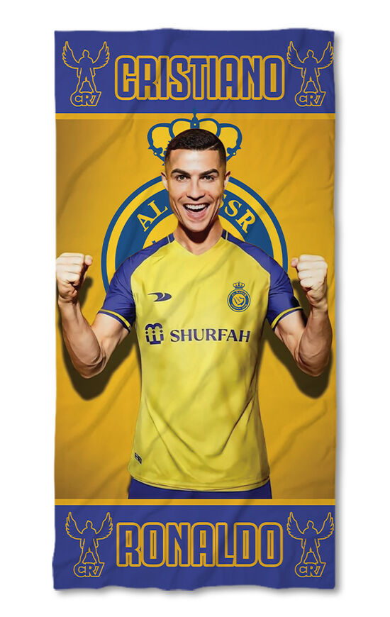 Beach Towel Ronaldo Al Nassr 3