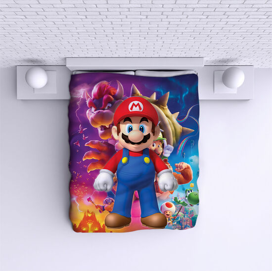 Bed Cover Super Mario 2 2023