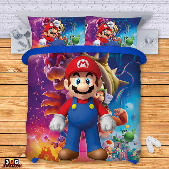 Bed Linen Super Mario 2 2023