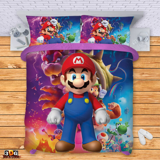 Bed Linen Super Mario 2 2023