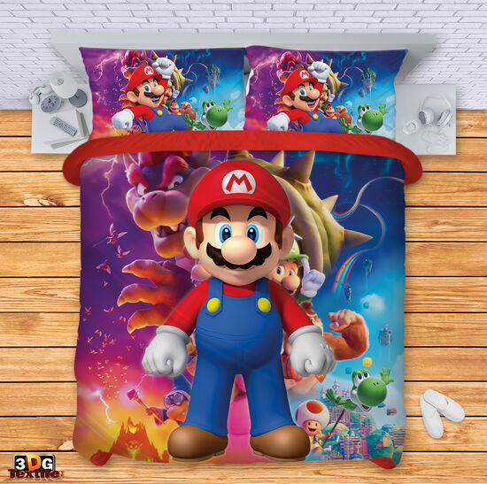 Bed Linen Super Mario 2 2023