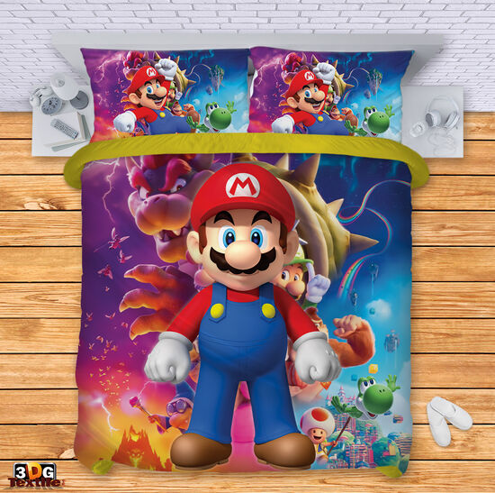 Bed Linen Super Mario 2 2023
