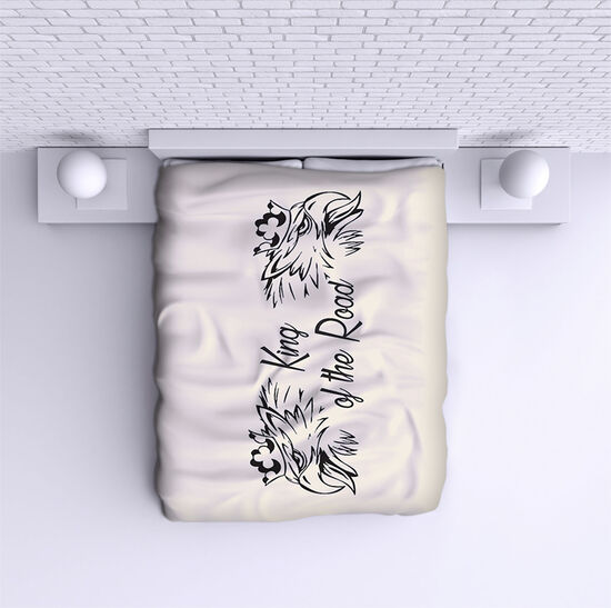 Bed Cover King of the road