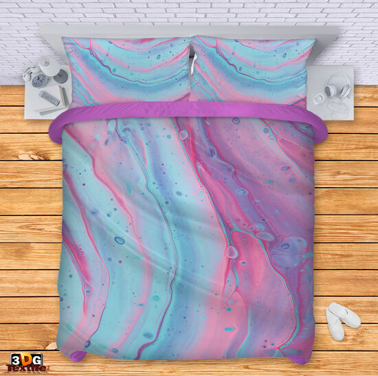 Bed Linen Purple swirl