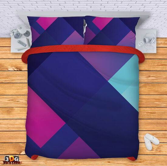 Bed Linen Colorful rhombuses
