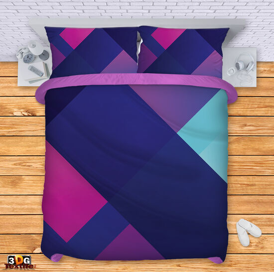 Bed Linen Colorful rhombuses