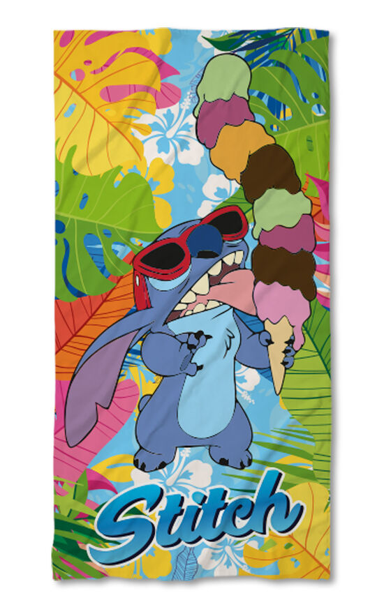 Beach Towel Stitch ice cream