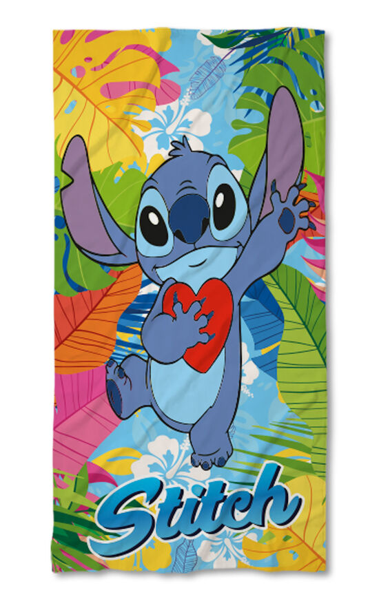 Beach Towel Stitch heart
