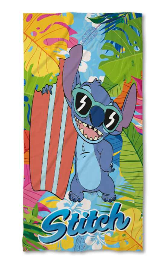 Beach Towel Stitch surfboard