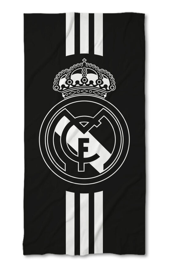 Beach Towel Real Madrid 2024 black