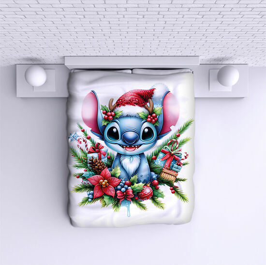 Bed Cover Stitch Christmas 4