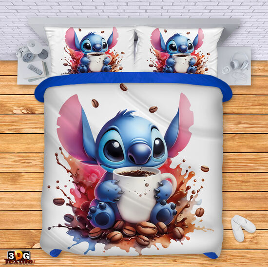 Bed Linen Stitch Coffee
