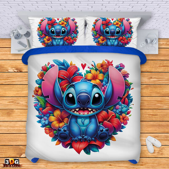 Bed Linen Stitch Flowers