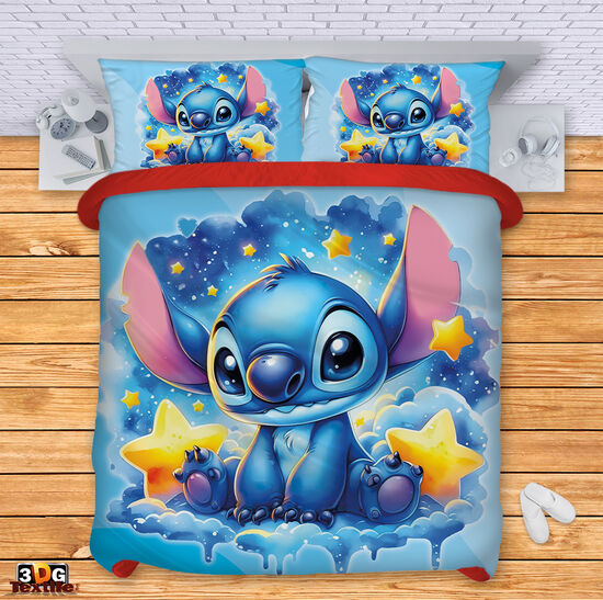 Bed Linen Stitch Night blue