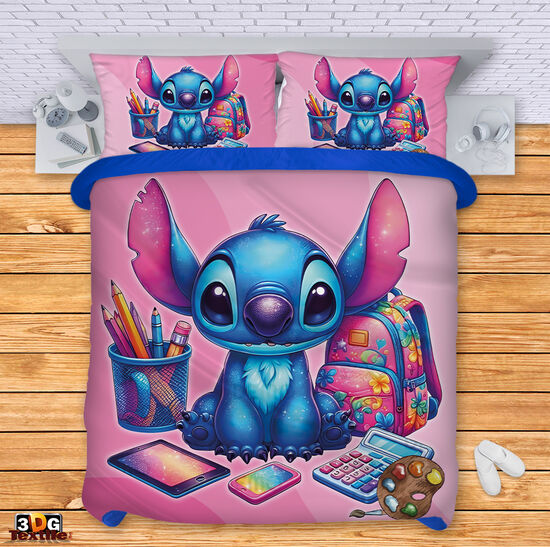 Bed Linen Stitch School pink