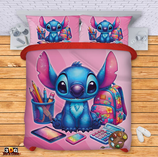 Bed Linen Stitch School pink