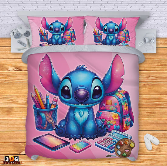 Bed Linen Stitch School pink