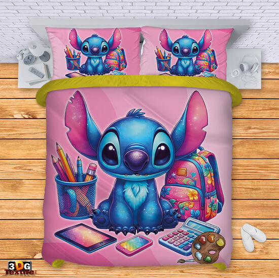 Bed Linen Stitch School pink