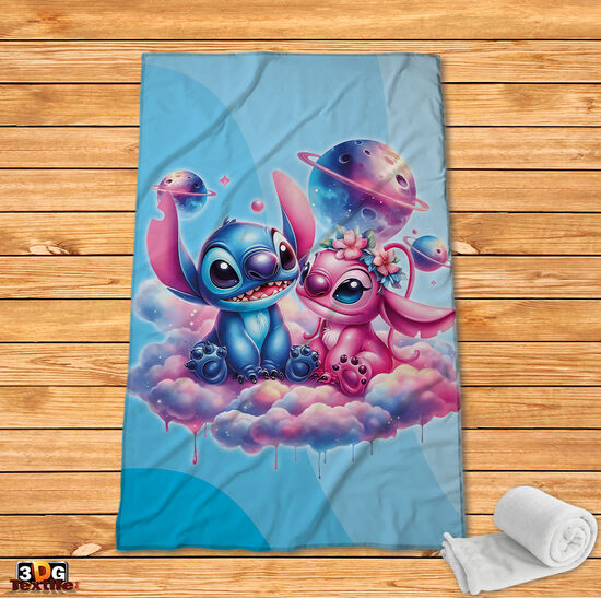 Brawl Stars Stitch In love blue