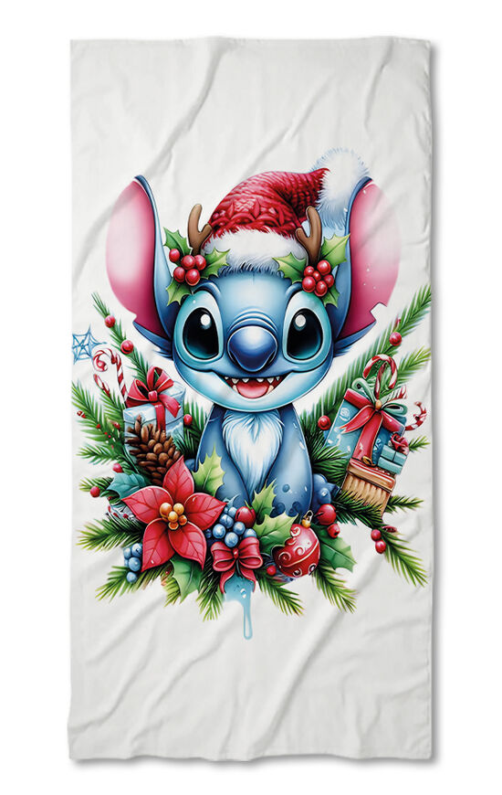Beach Towel Stitch Christmas 4