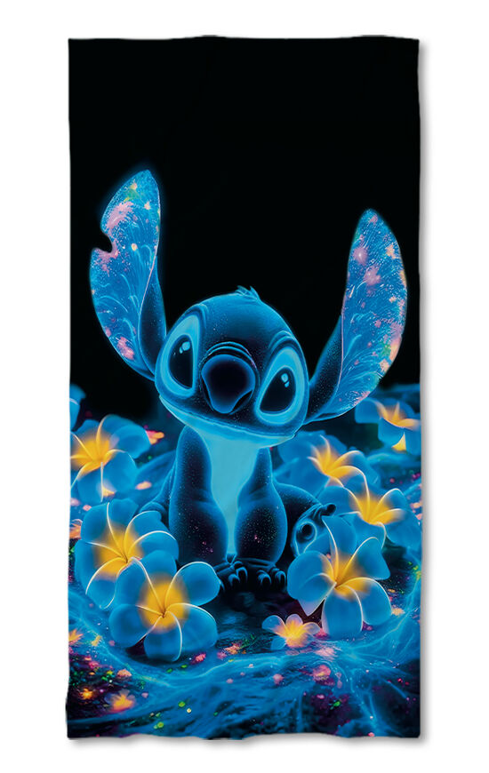 Beach Towel Stitch Neon