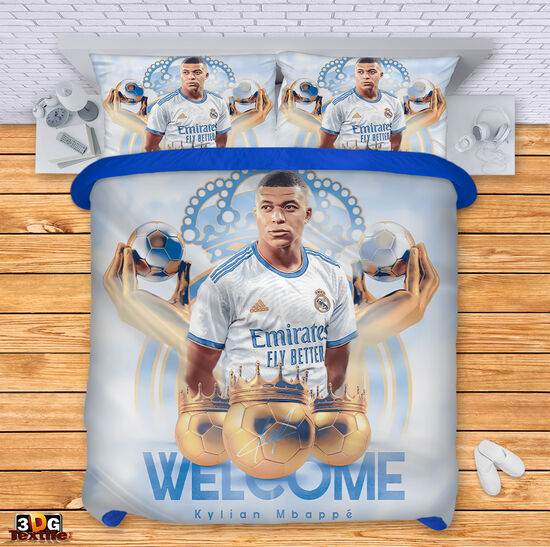 Bed Linen Kylian Mbappe Real Madrid