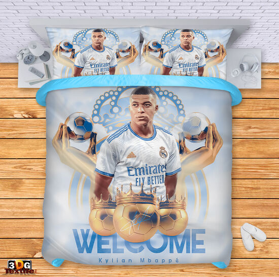 Bed Linen Kylian Mbappe Real Madrid