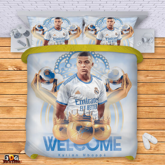 Bed Linen Kylian Mbappe Real Madrid
