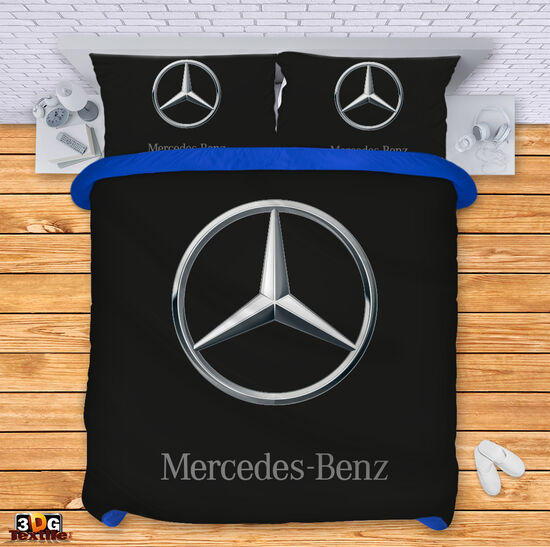 Bed Linen Mercedes logo black