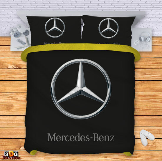 Bed Linen Mercedes logo black