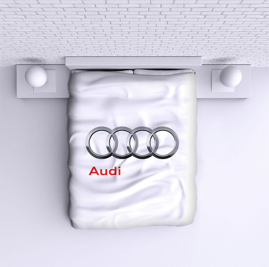 Bed Cover Audi logo