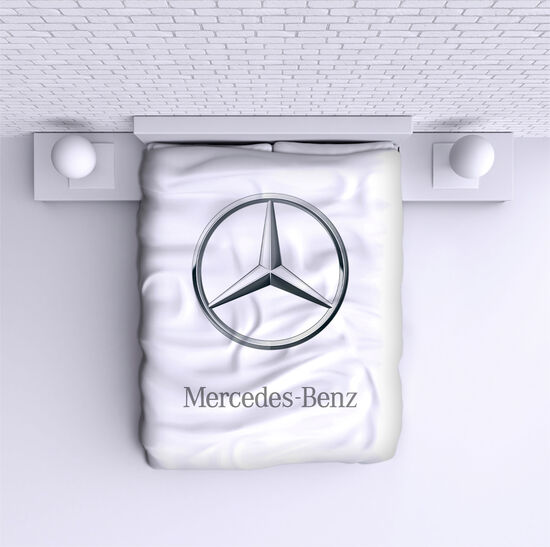 Bed Cover Mercedes logo
