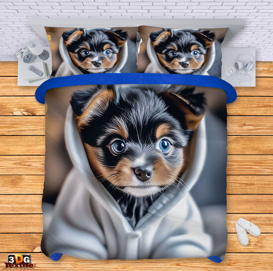 Bed Linen Cute dog AI 2