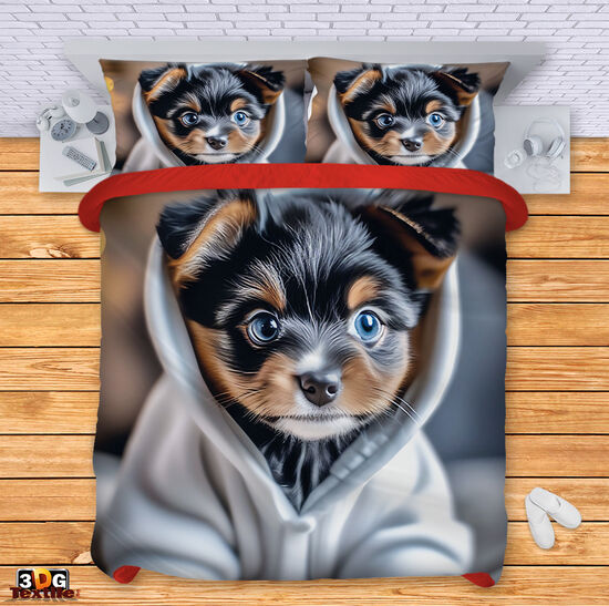 Bed Linen Cute dog AI 2