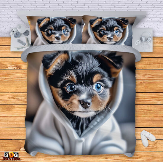 Bed Linen Cute dog AI 2