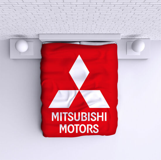Bed Cover Mitsubishi red