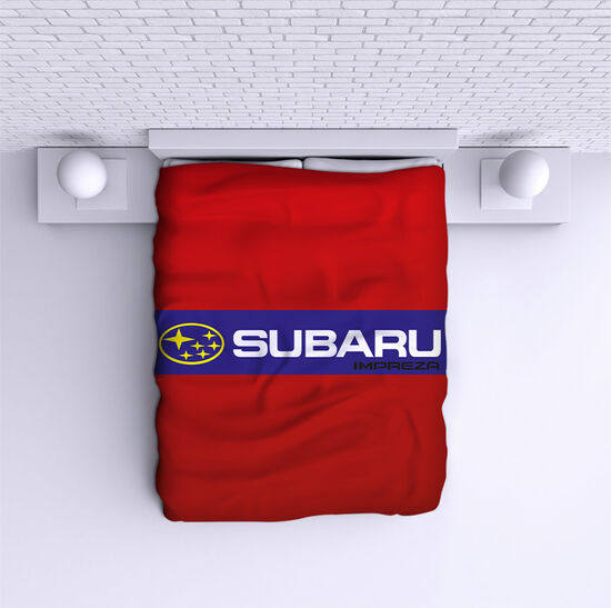 Bed Cover Subaru Impreza red