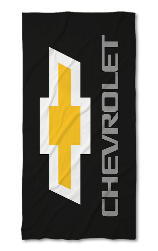 Beach Towel Chevrolet black