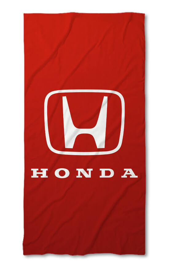 Beach Towel Honda red