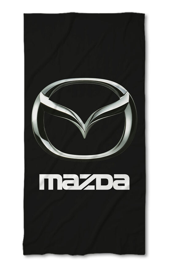 Beach Towel Mazda black