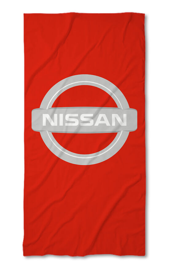 Beach Towel Nissan red