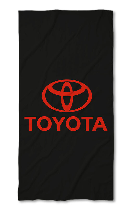 Beach Towel Toyota black